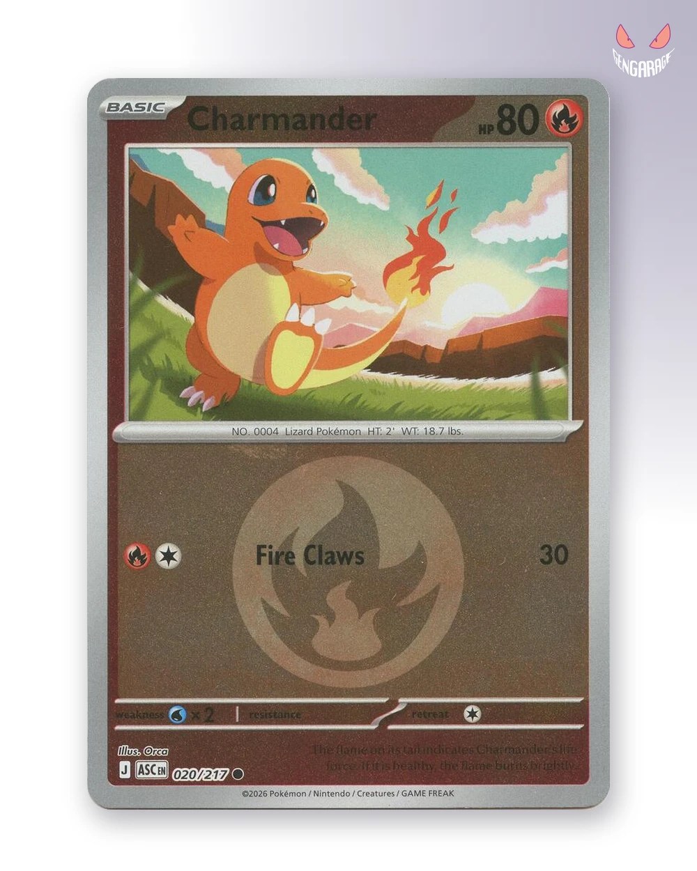 Charmander 20 [Energy] [NM] - Ascended Heroes