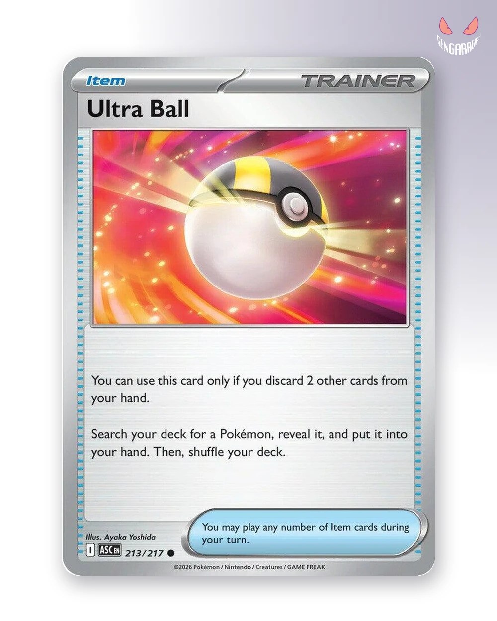 Ultra Ball 213 [RH] [NM] - Ascended Heroes