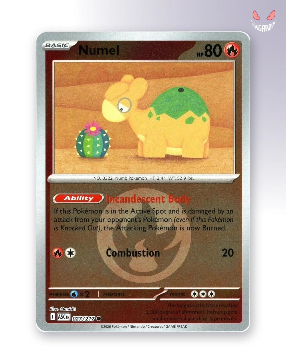 Numel 27 [Energy] [NM] - Ascended Heroes