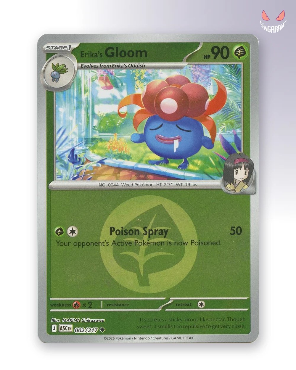 Erika's Gloom 2 [Energy] [NM] - Ascended Heroes