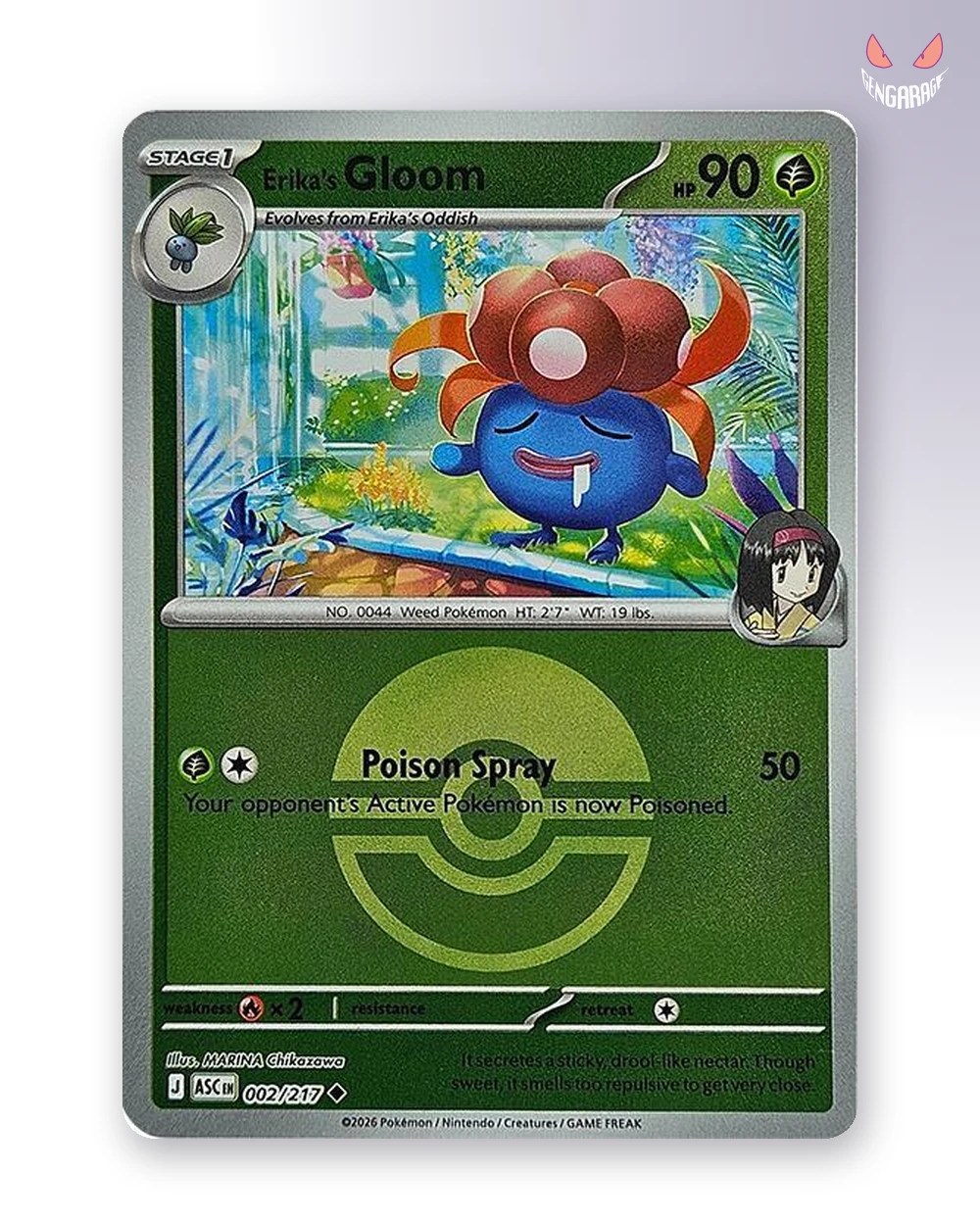 Erika's Gloom 2 [Pokeball] [NM] - Ascended Heroes