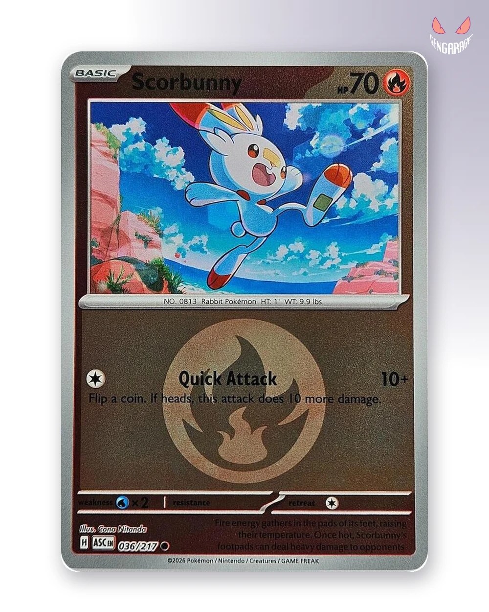 Scorbunny 36 [Energy] [NM] - Ascended Heroes