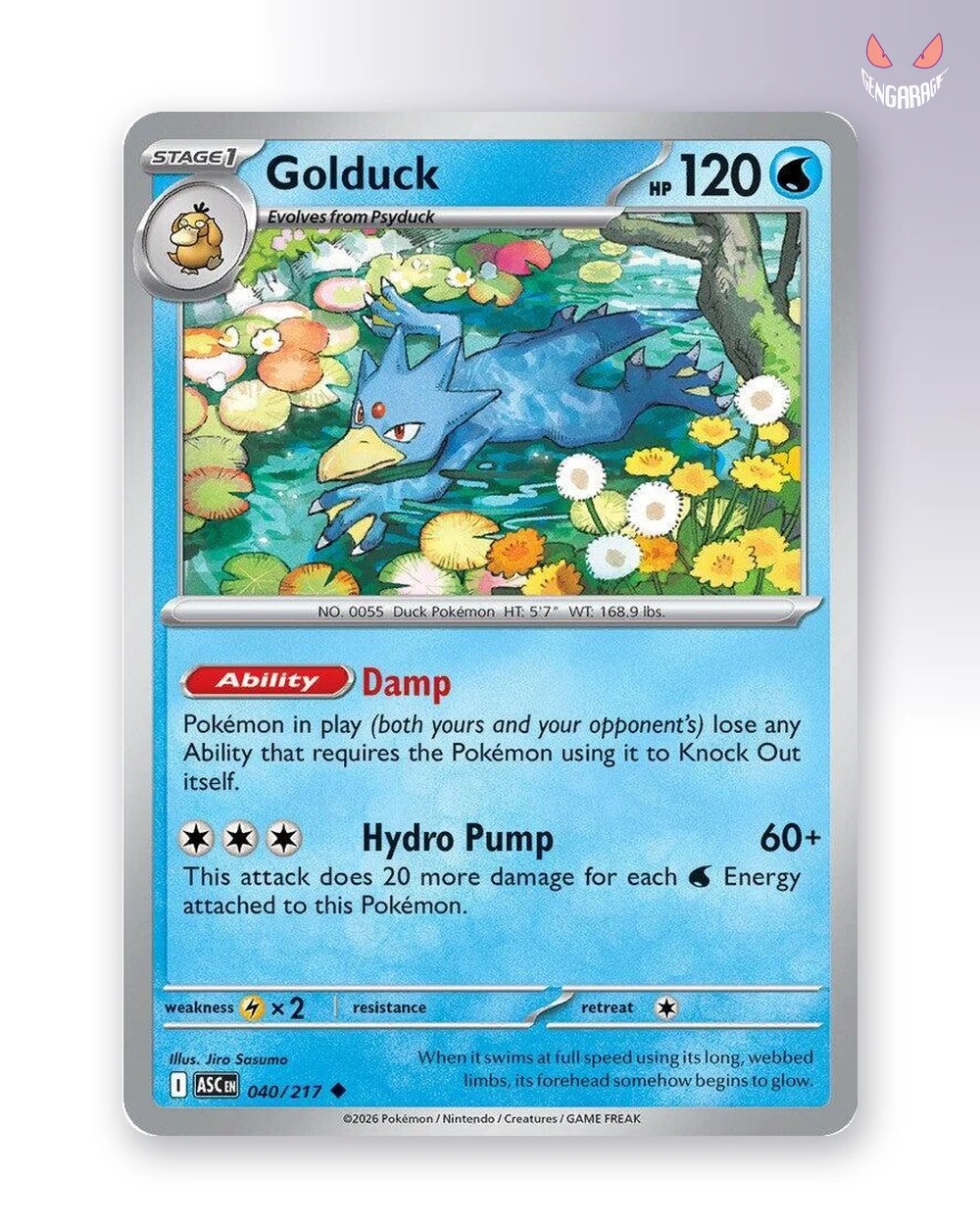 Golduck 40 [NM] - Ascended Heroes
