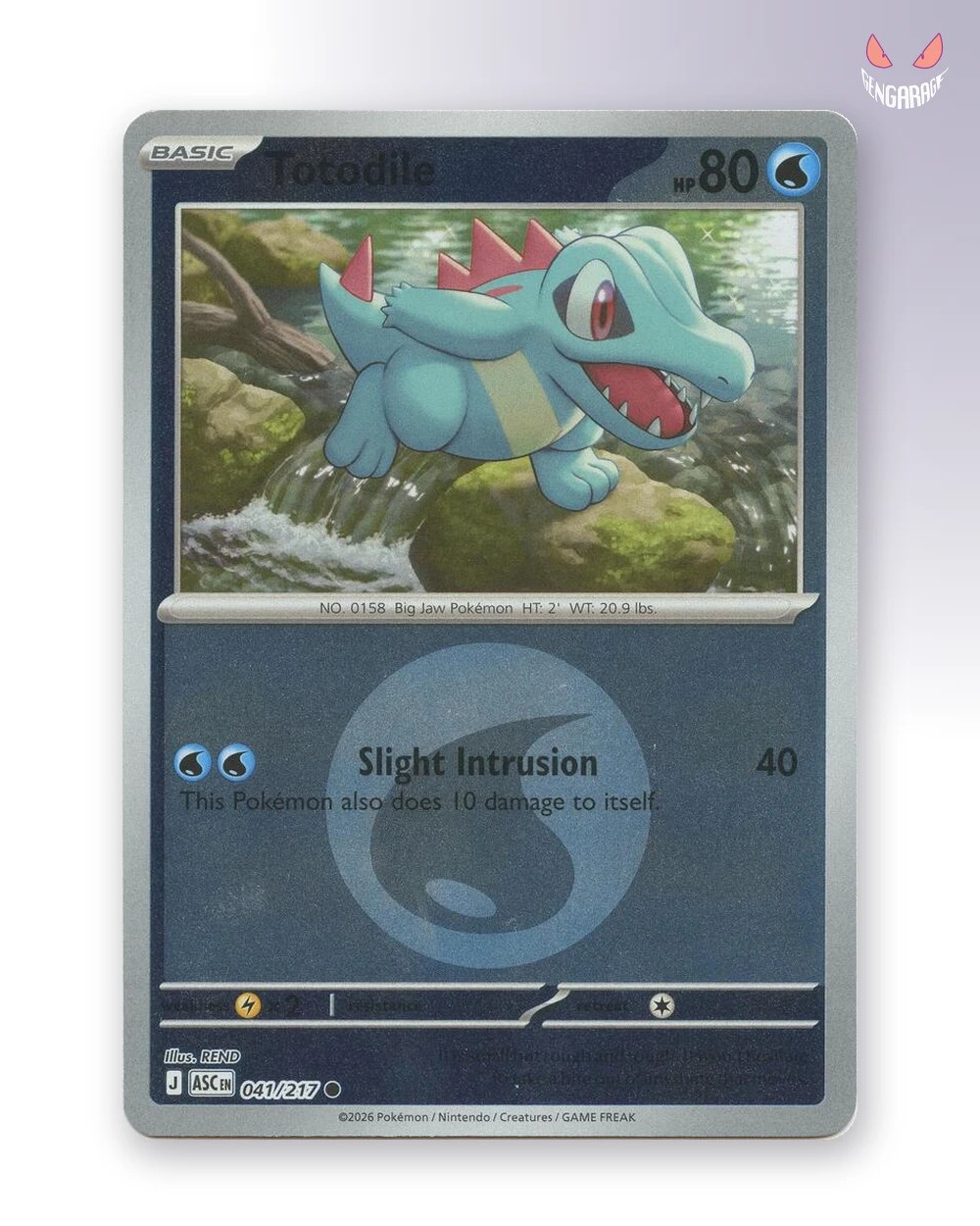 Totodile  41 [Energy] [NM] - Ascended Heroes