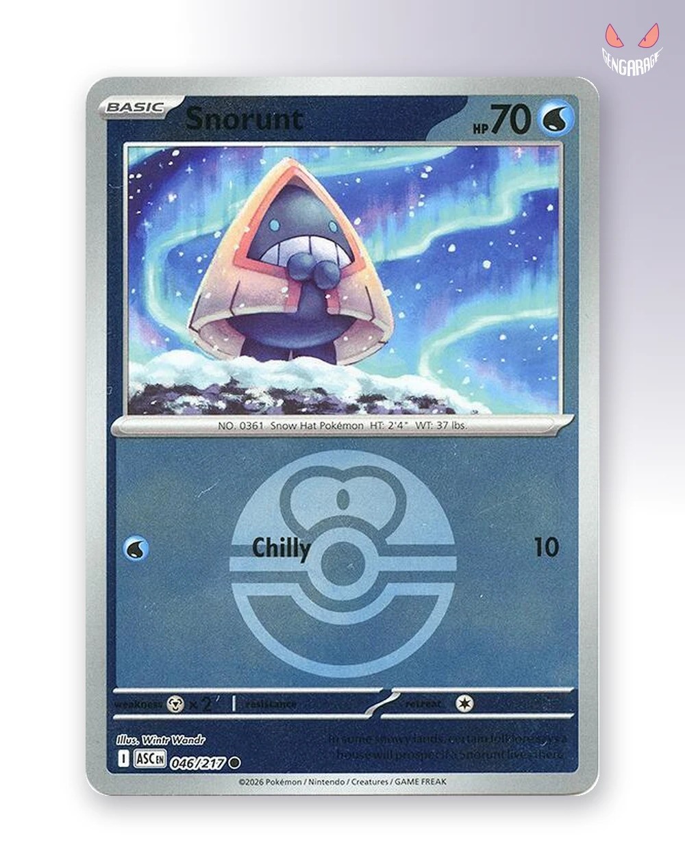 Snorunt 46 [Love Ball] [NM] - Ascended Heroes