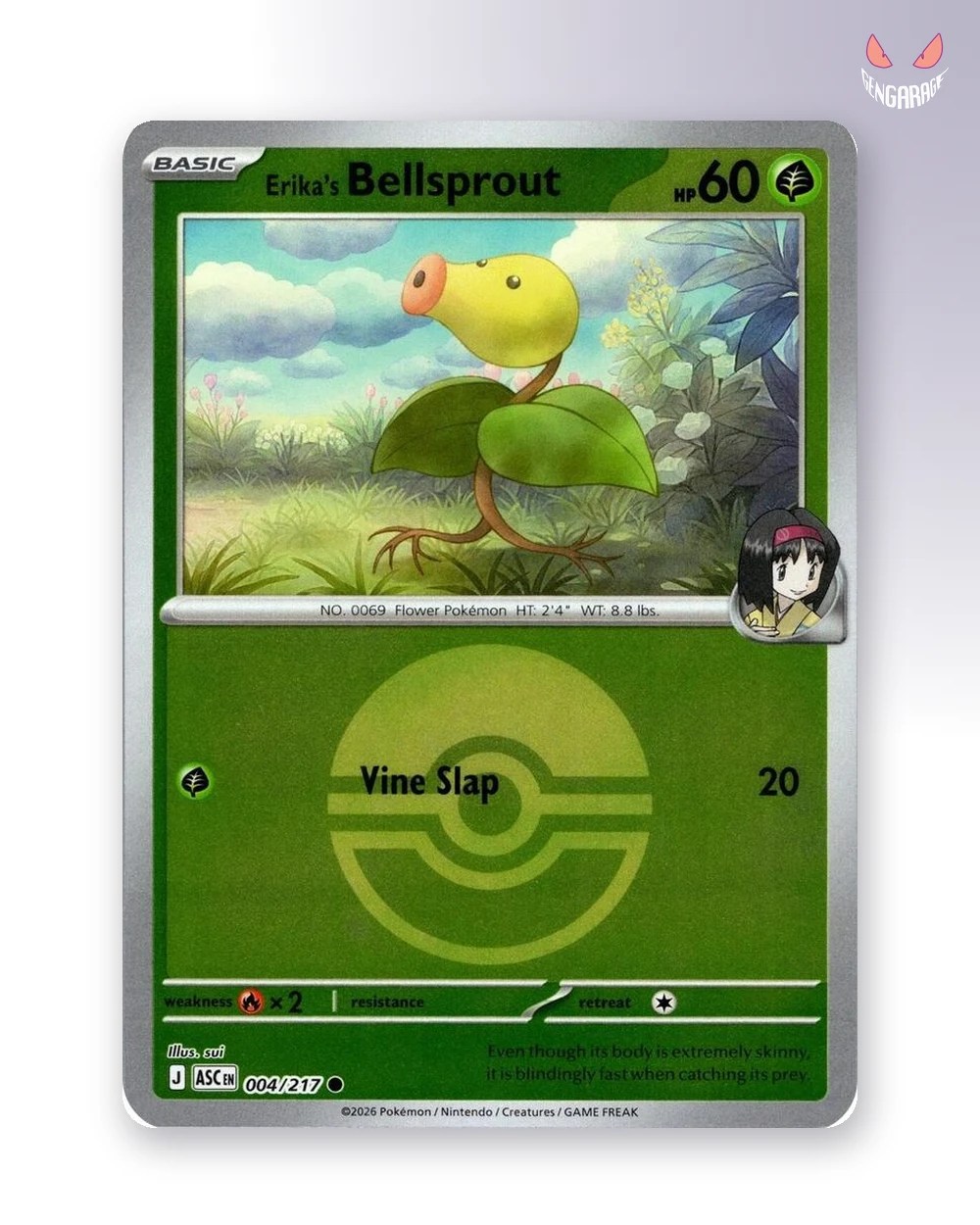 Erika's Bellsprout 4 [Pokeball] [NM] - Ascended Heroes