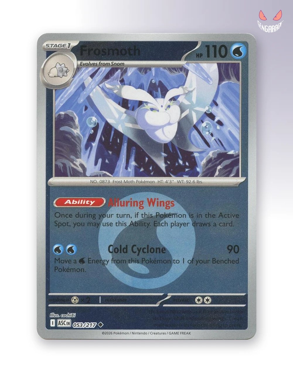 Frosmoth 53 [Energy] [NM] - Ascended Heroes