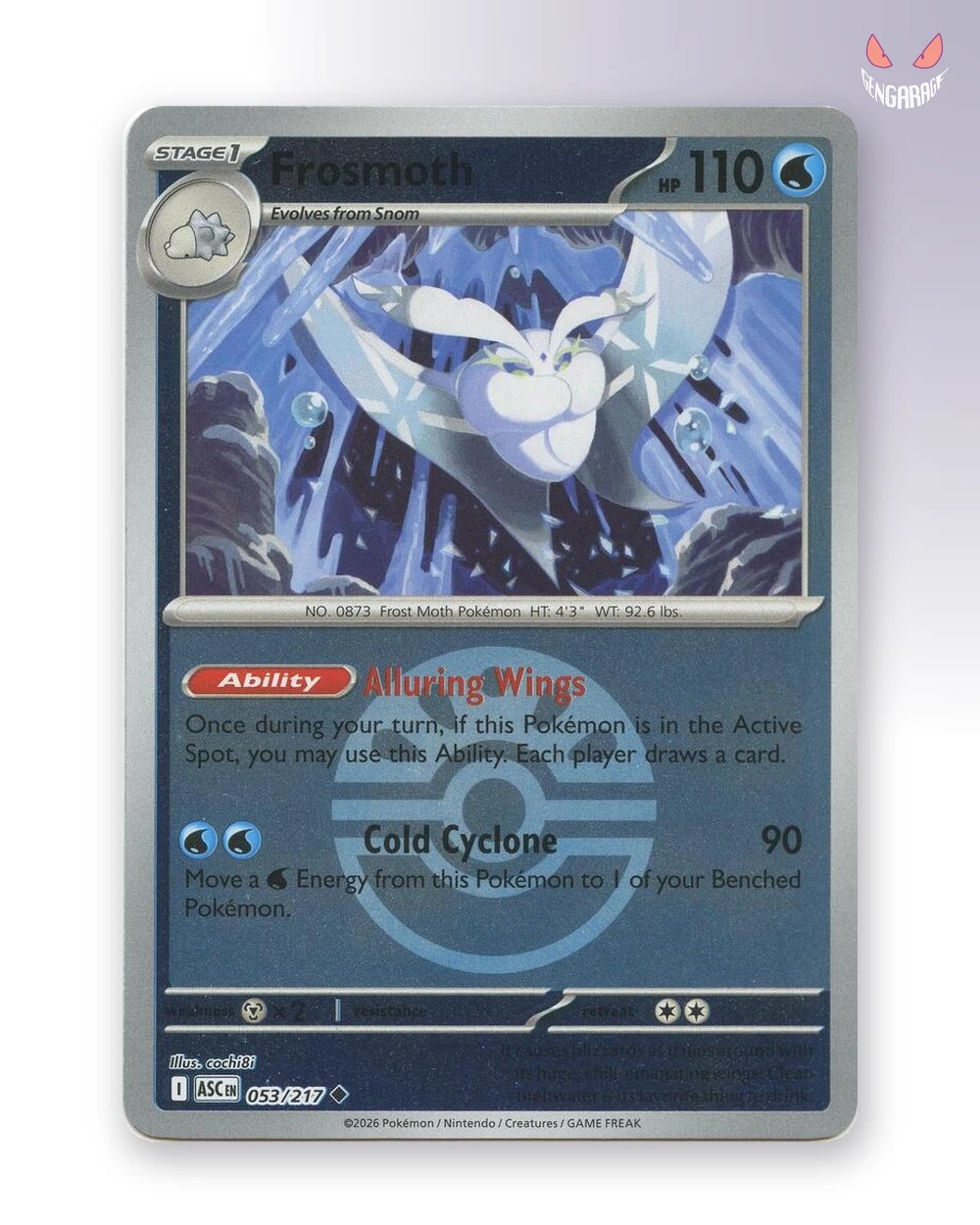 Frosmoth 53 [Friend Ball] [NM] - Ascended Heroes