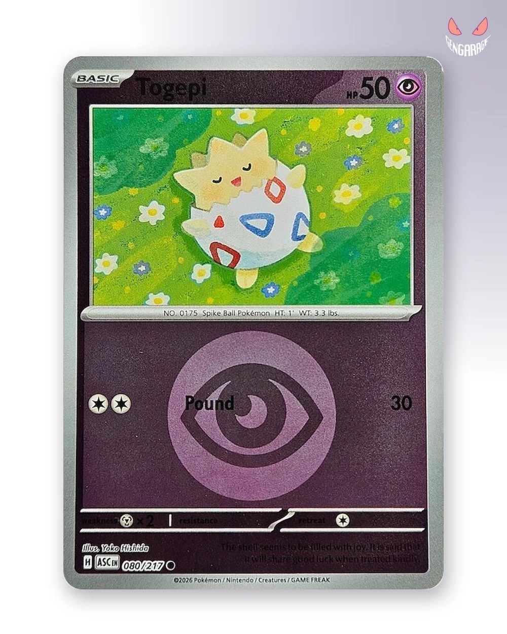 Togepi 80 [Energy] [NM] - Ascended Heroes