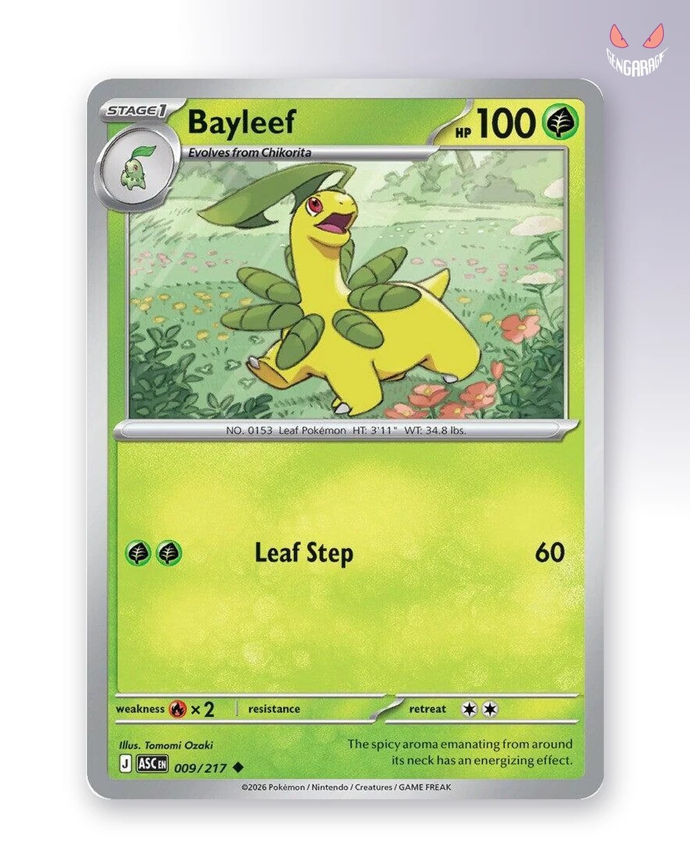 Bayleef 9 [NM] - Ascended Heroes