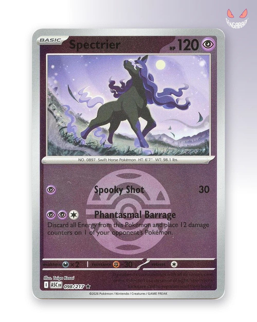 Spectrier 98 [Dusk Ball] [NM] - Ascended Heroes