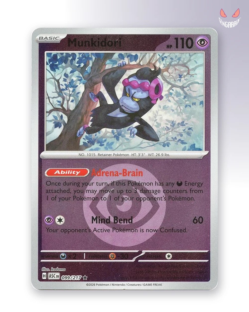 Munkidori 99 [Energy] [NM] - Ascended Heroes