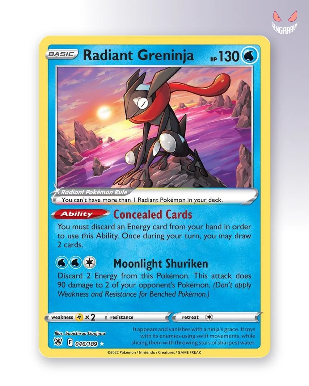 Radiant Greninja 46 [ES] [NM] - Astral Radiance