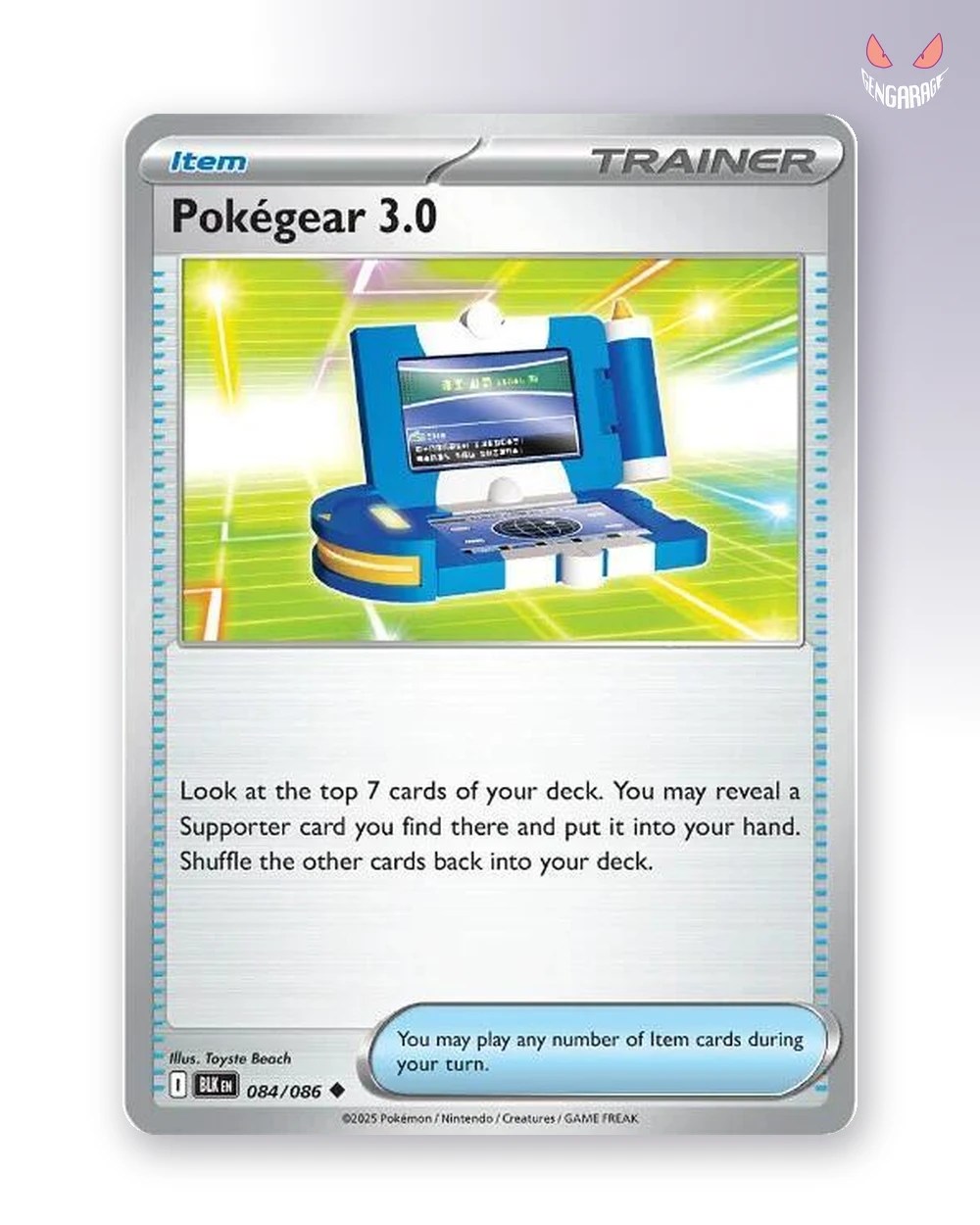 Pokegear 3.0 84 [NM] - Black Bolt