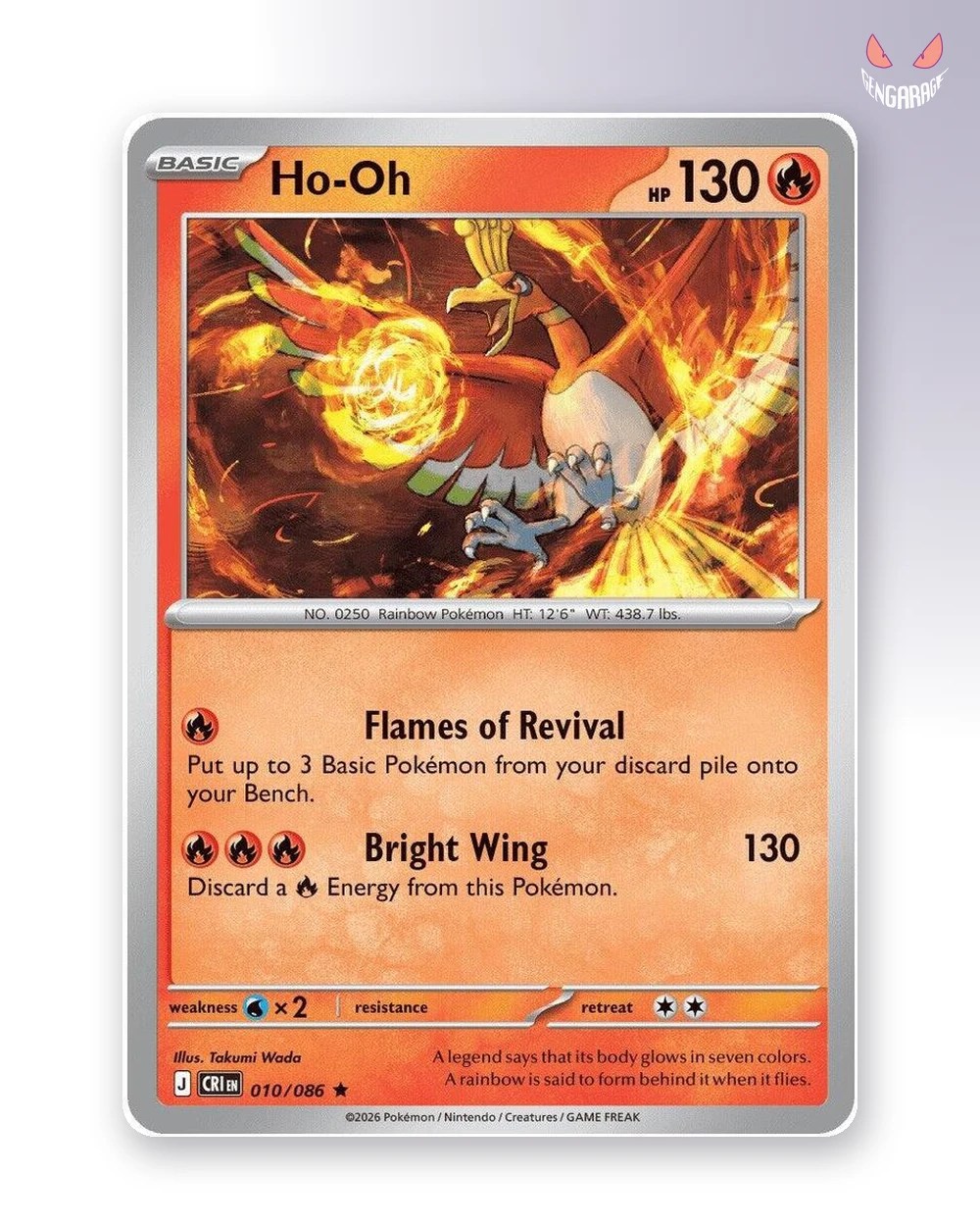 Ho-Oh  10 [H] [NM] - Chaos Rising