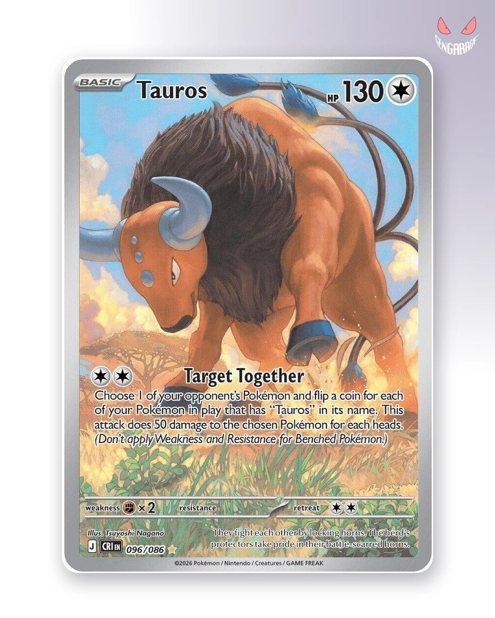 Tauros 96 [NM] - Chaos Rising