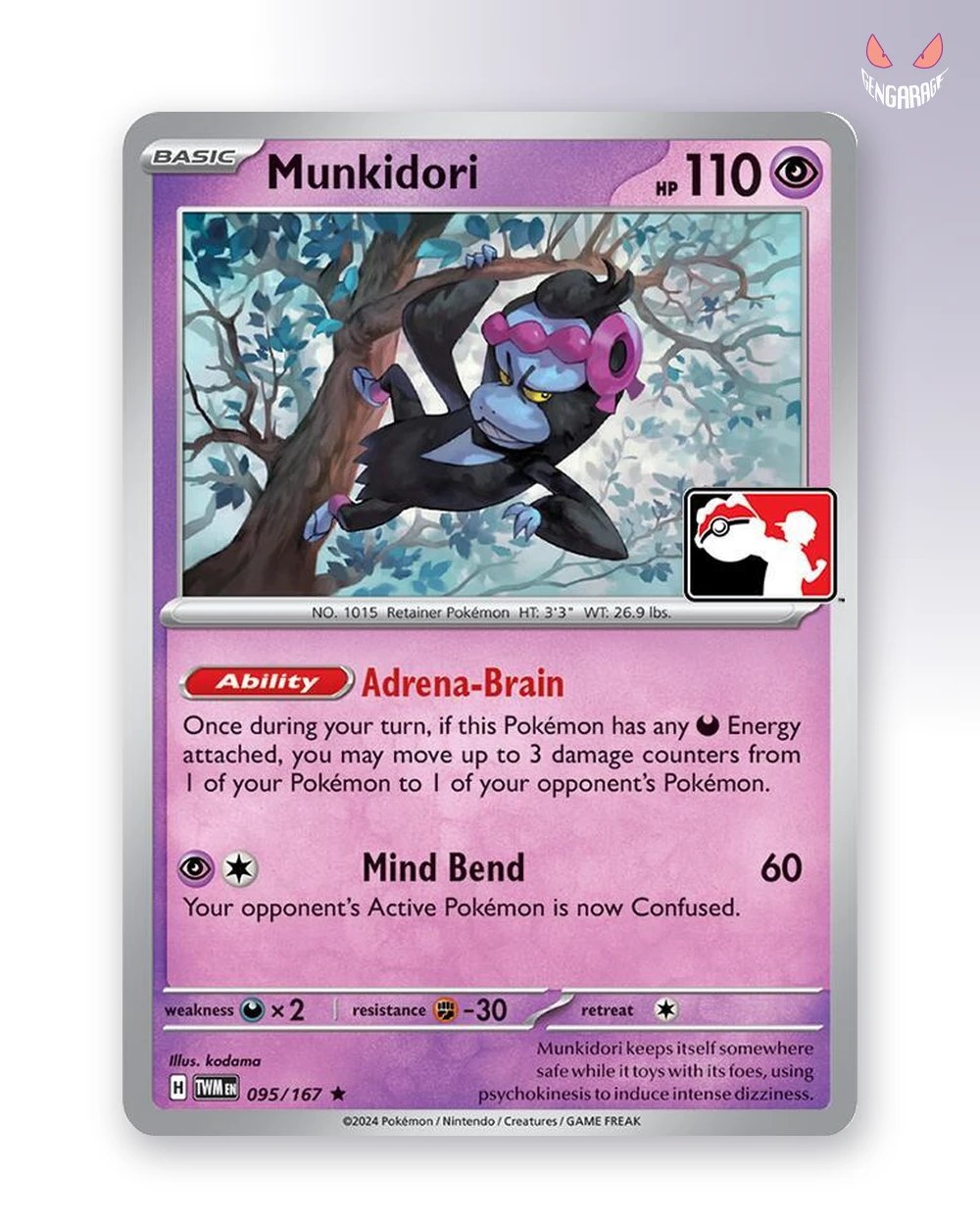 Munkidori 95 [ES] [Liga] [NM] - Prize Pack Series Cards