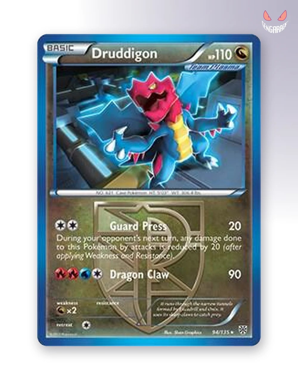 Druddigon 94 [H] [NM] - Deck Exclusives