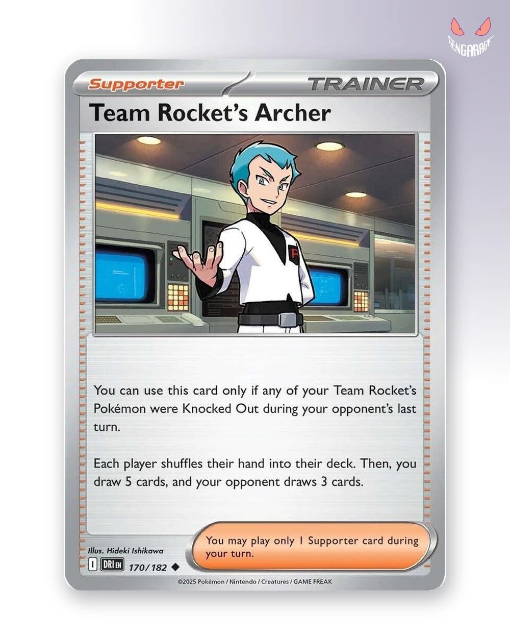 Team Rocket's Archer 170 [RH] [NM] - Destined Rivals