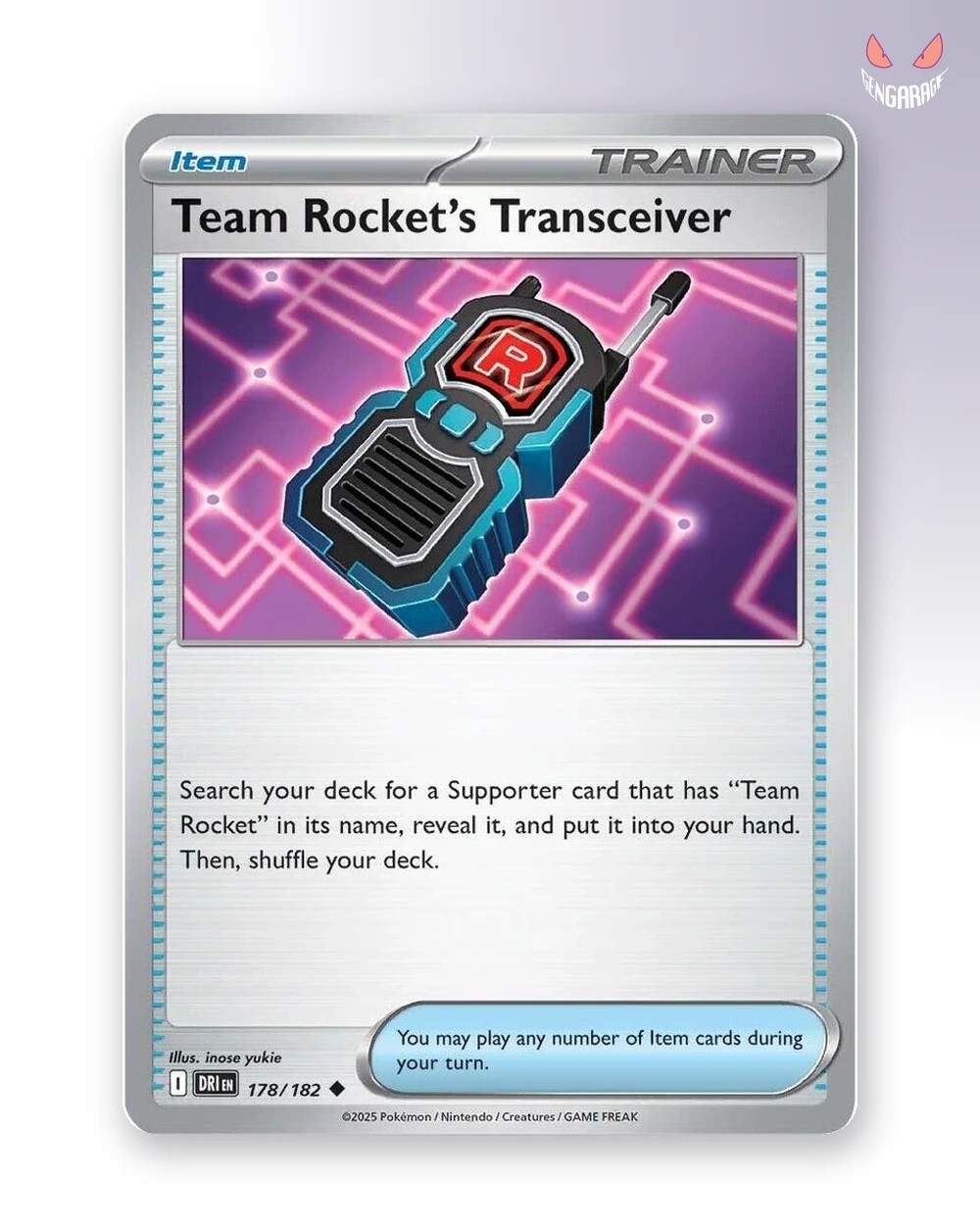 Team Rocket's Transceiver 178 [NM] - Destined Rivals