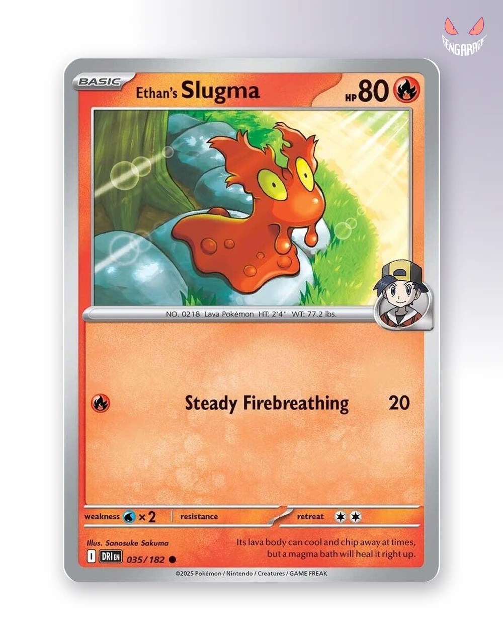 Ethan's Slugma 35 [RH] [NM] - Destined Rivals