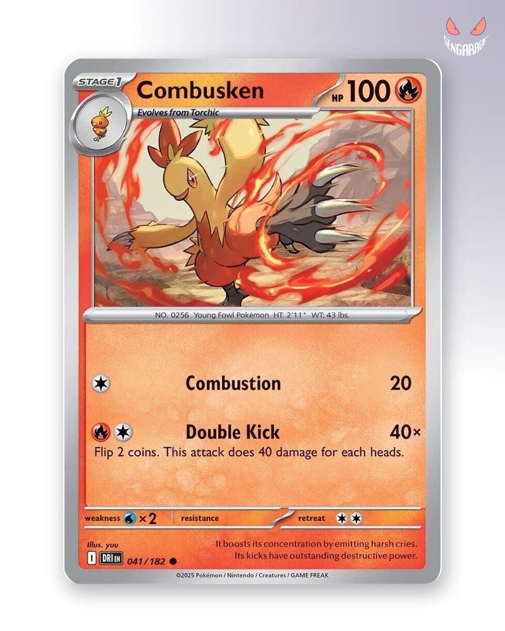Combusken  41 [RH] [NM] - Destined Rivals