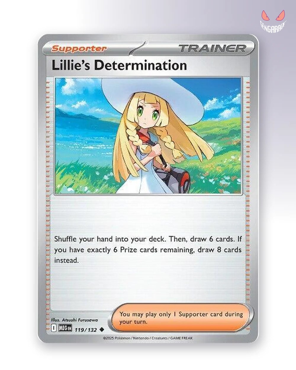 Lillie's Determination 119 [NM] - Mega Evolution
