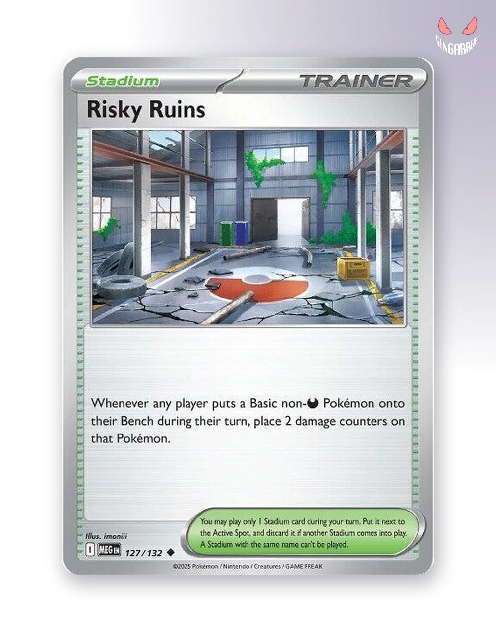 Risky Ruins 127 [NM] - Mega Evolution
