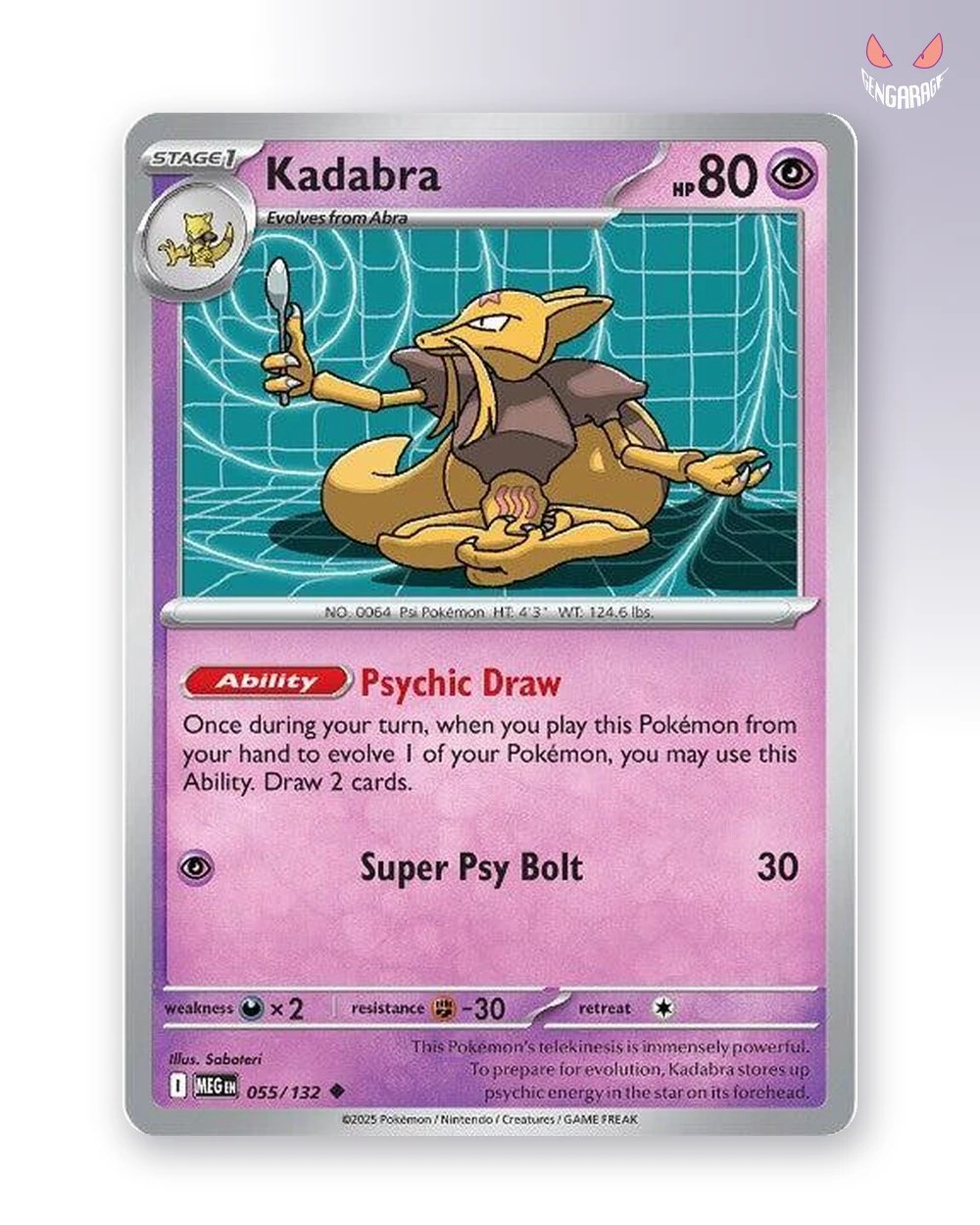 Kadabra 55 [NM] - Mega Evolution