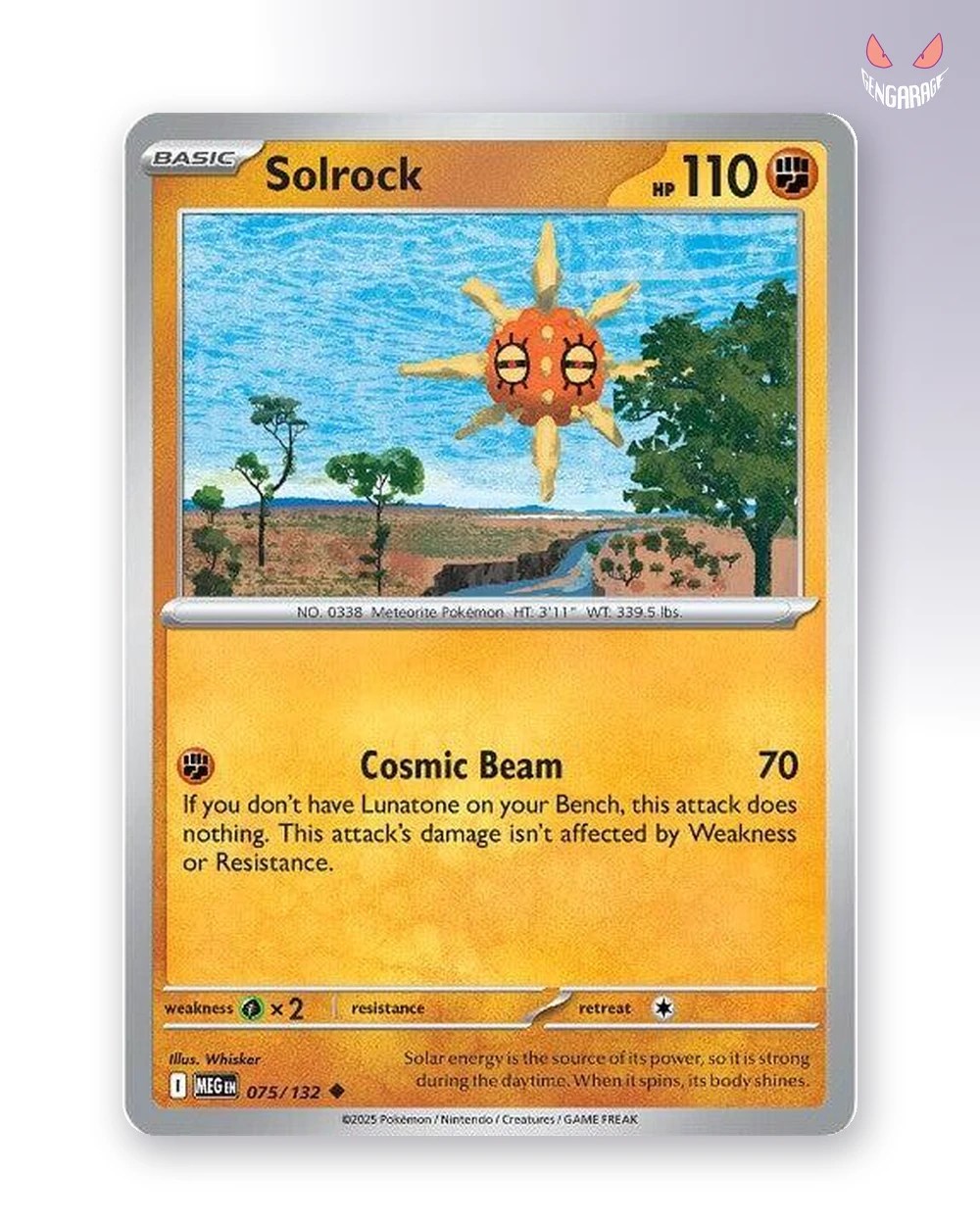 Solrock 75 [NM] - Mega Evolution