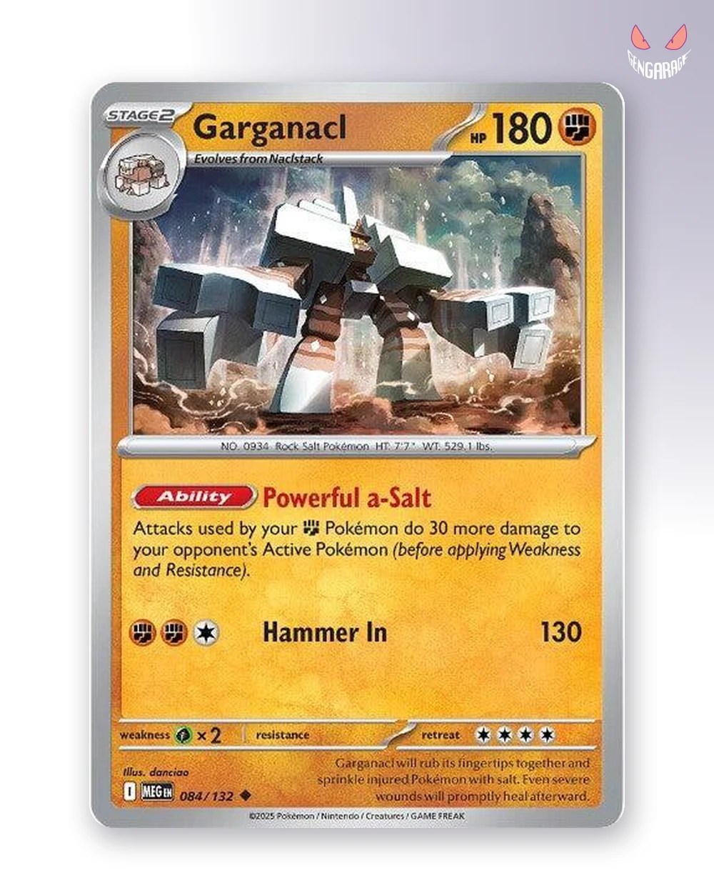 Garganacl 84 [NM] - Mega Evolution