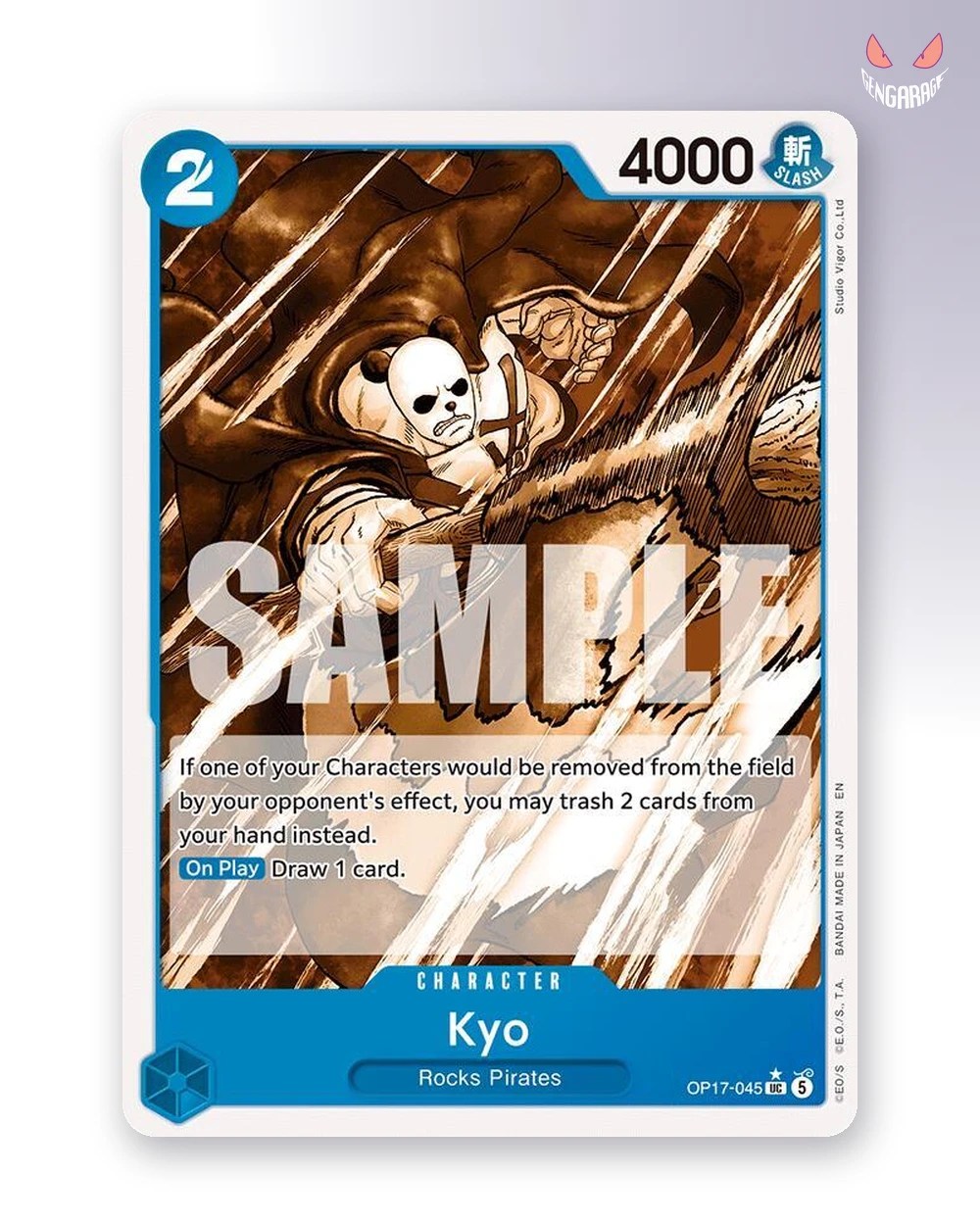 Kyo (Pandaman Art) OP17-045 [NM] - The World's Strongest Warriors