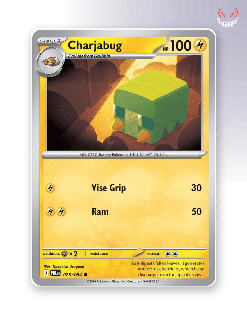 Charjabug 25 [NM] - Pitch Black