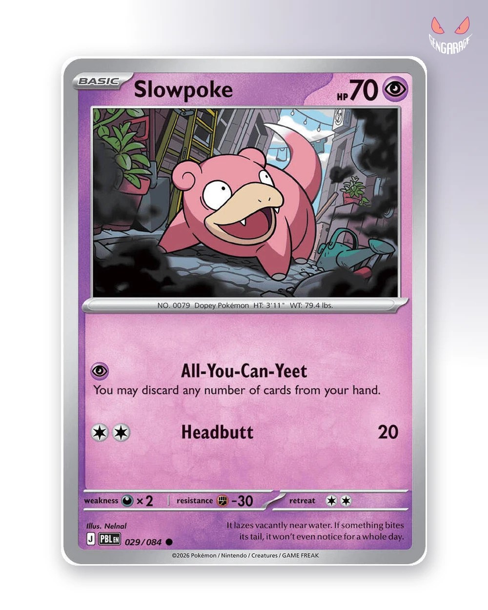 Slowpoke 29 [NM] - Pitch Black