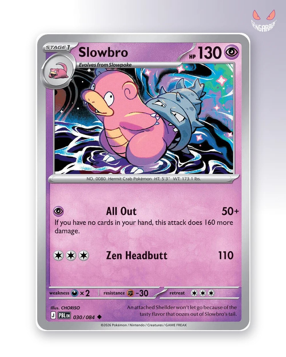 Slowbro 30 [NM] - Pitch Black
