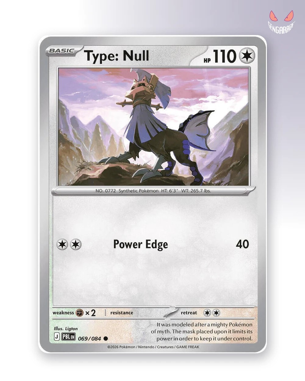 Type: Null 69 [NM] - Pitch Black