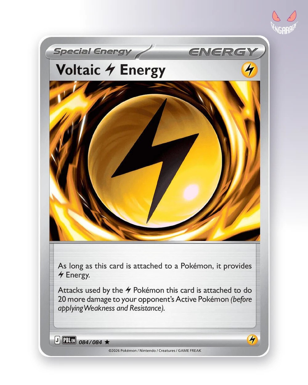 Voltaic Lightning Energy 84 [NM] - Pitch Black