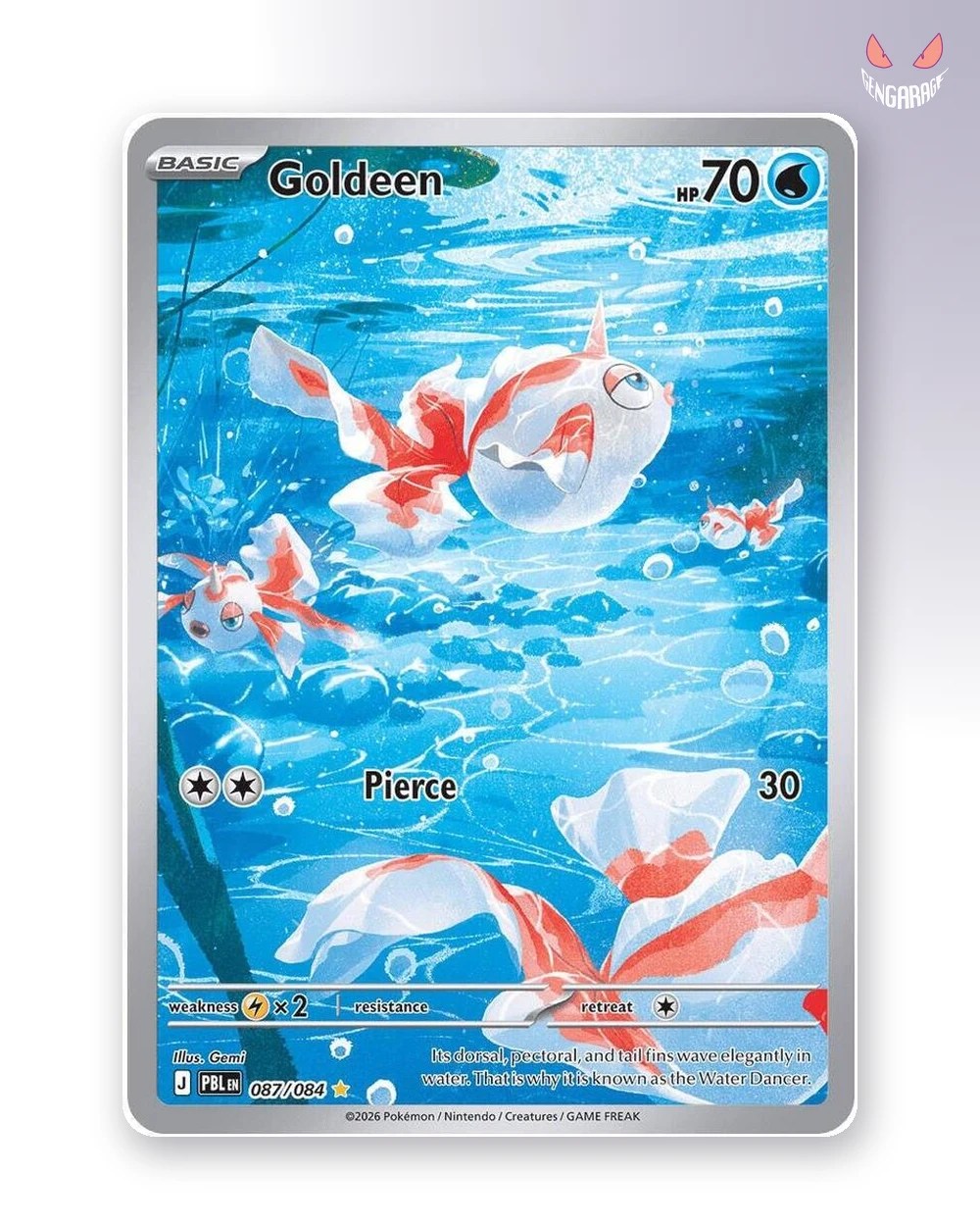 Goldeen 87 [NM] - Pitch Black