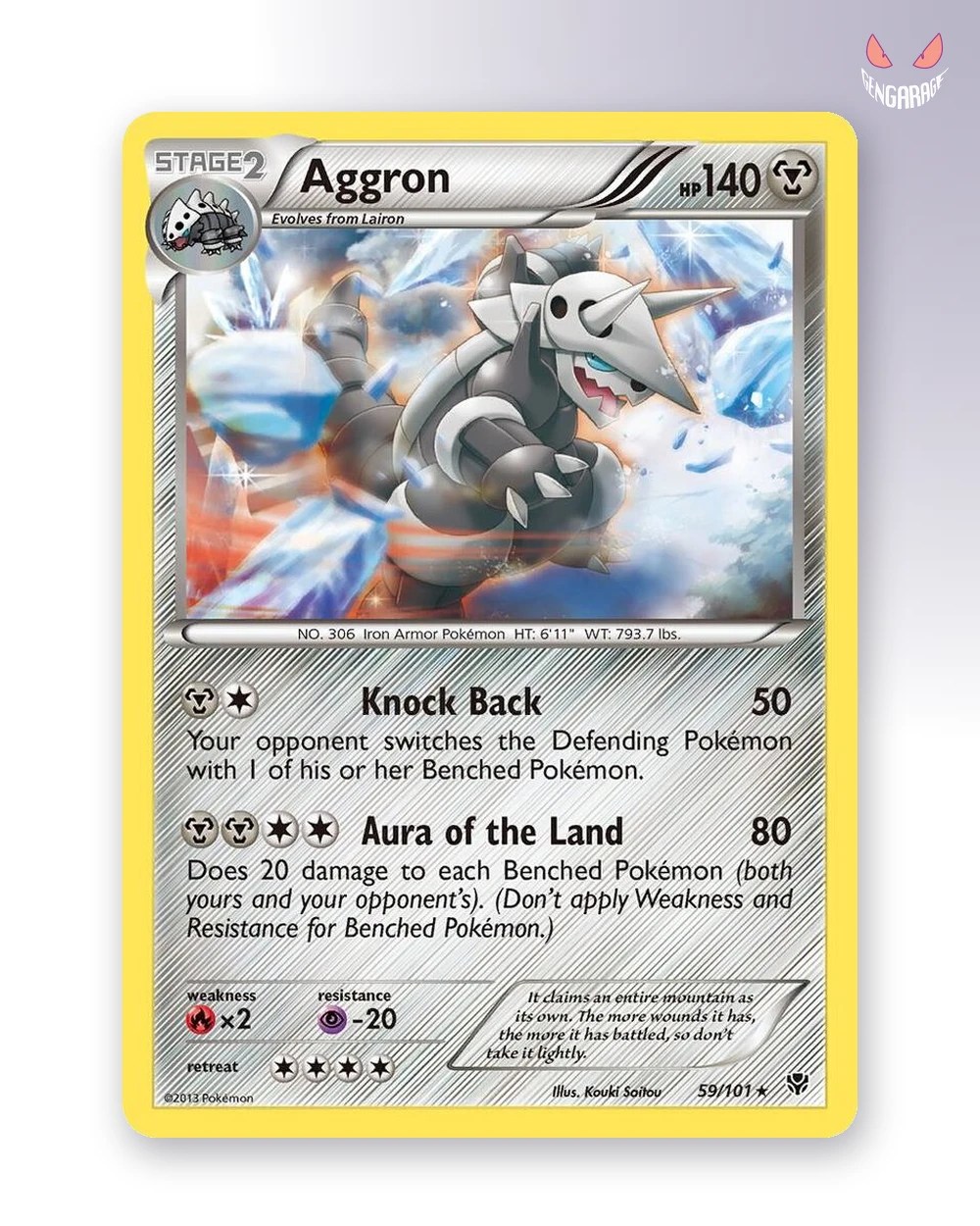 Aggron 59 [RH] [NM] - Plasma Blast