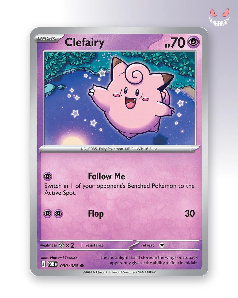 Clefairy 30 [NM] - Perfect Order