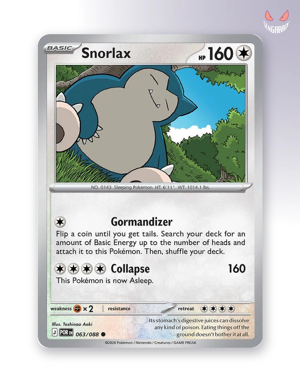 Snorlax 63 [RH] [NM] - Perfect Order