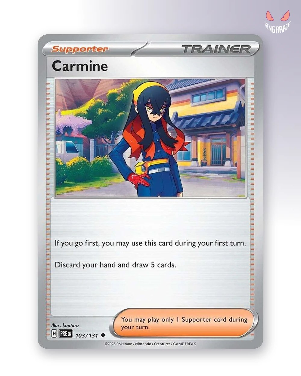 Carmine 103 [RH] [NM] - Prismatic Evolutions