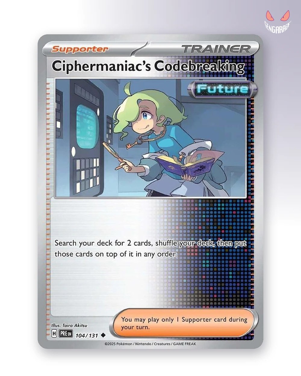 Ciphermaniac's Codebreaking 104 [RH] [NM] - Prismatic Evolutions