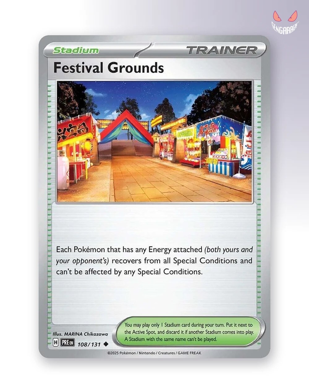 Festival Grounds 108 [NM] - Prismatic Evolutions