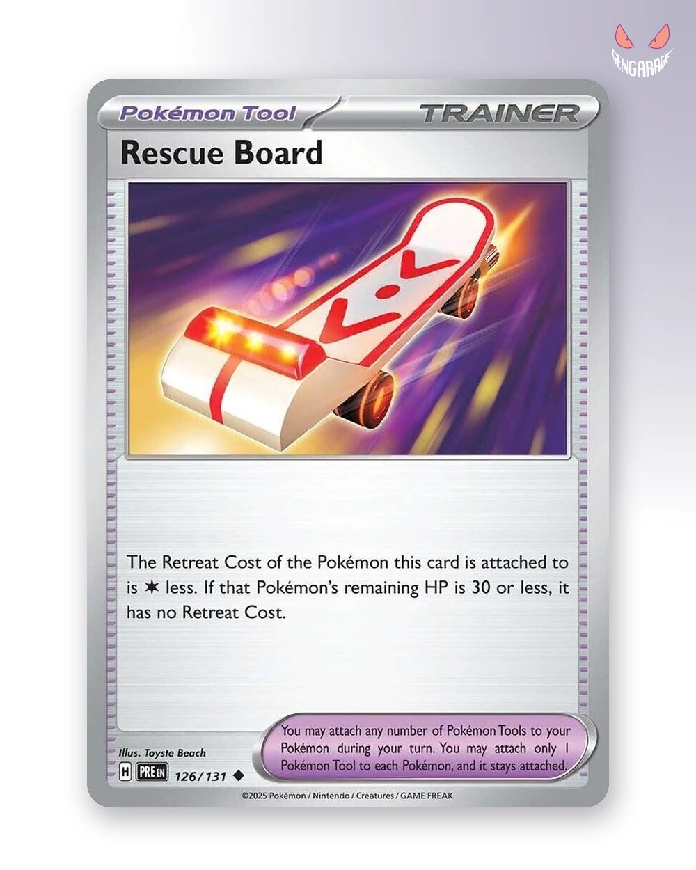Rescue Board 126 [NM] - Prismatic Evolutions