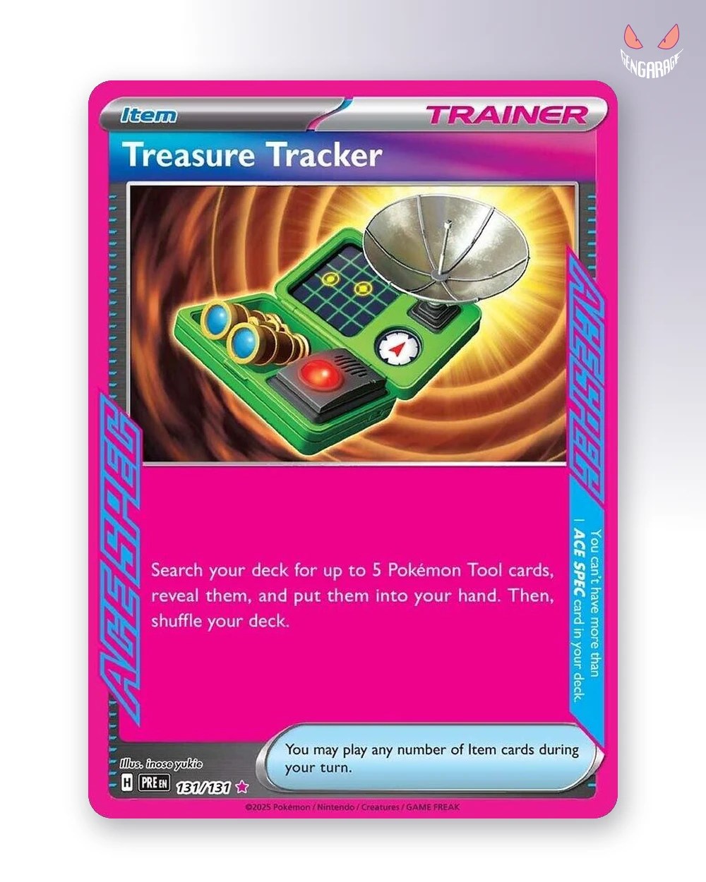 Treasure Tracker 131 [ES] [NM] - Prismatic Evolutions