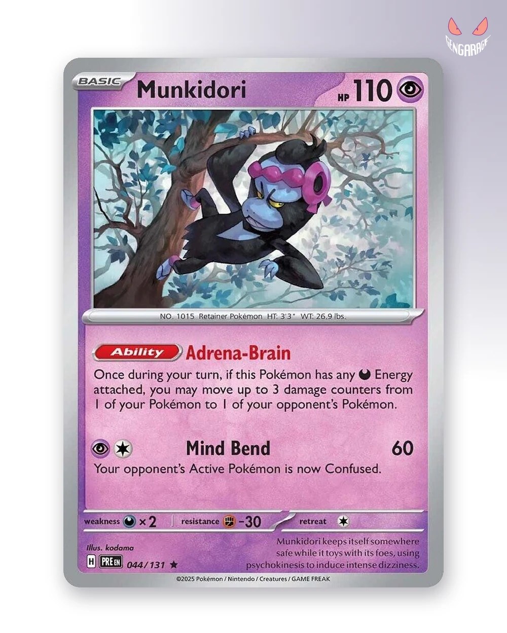 Munkidori 44 [H] [NM] - Prismatic Evolutions