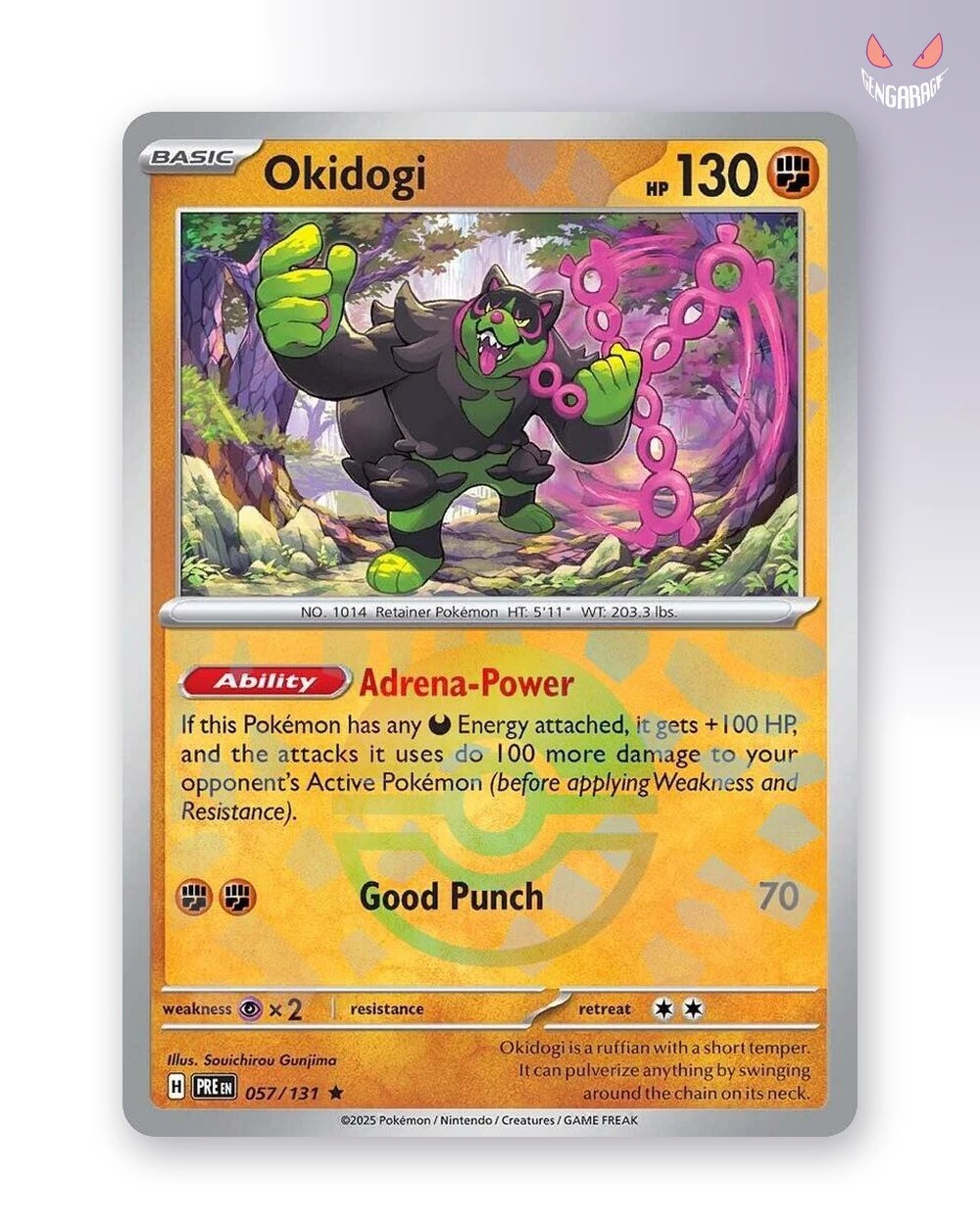 Okidogi 57 [Pokeball] [NM] - Prismatic Evolutions