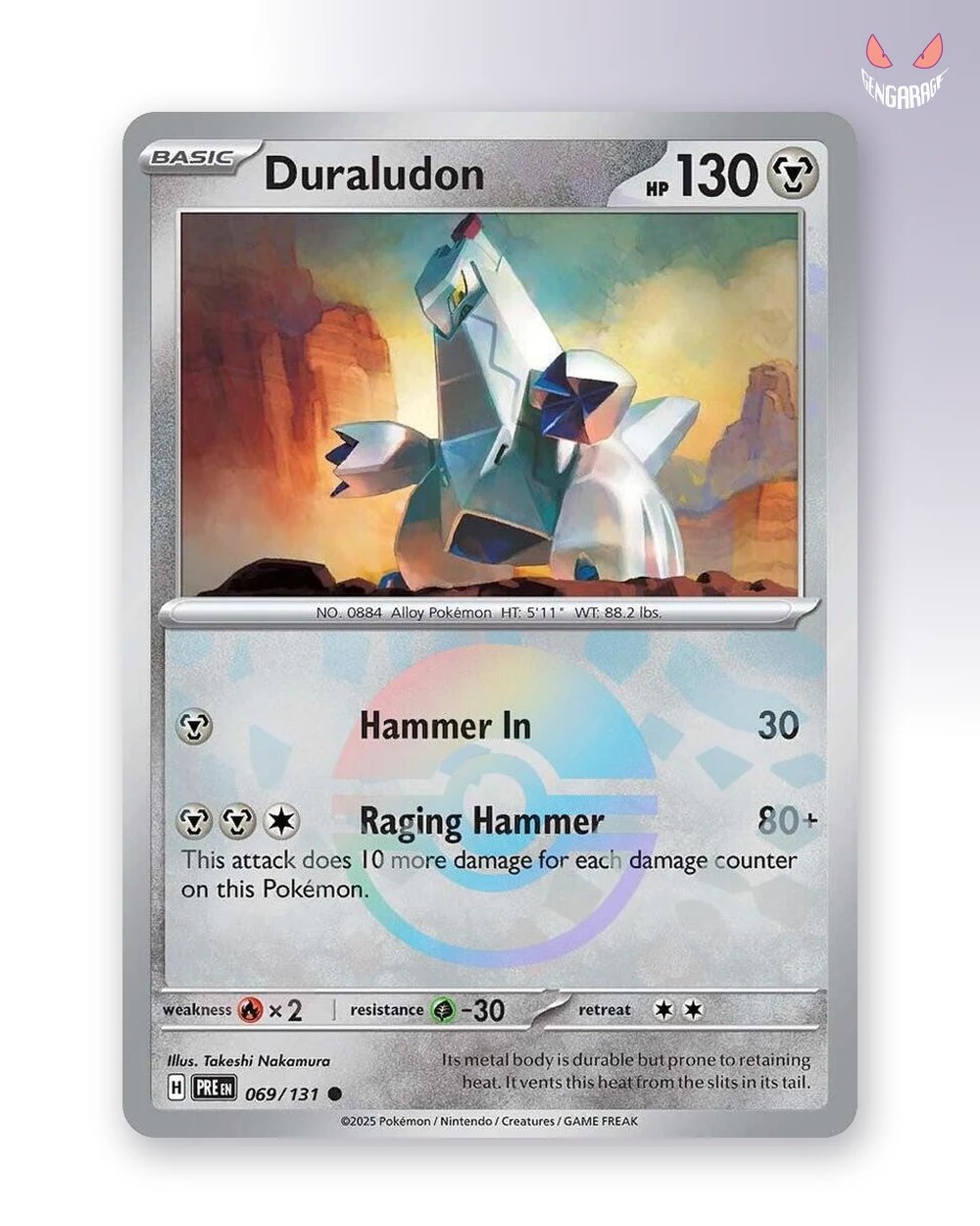 Duraludon 69 [Pokeball] [NM] - Prismatic Evolutions