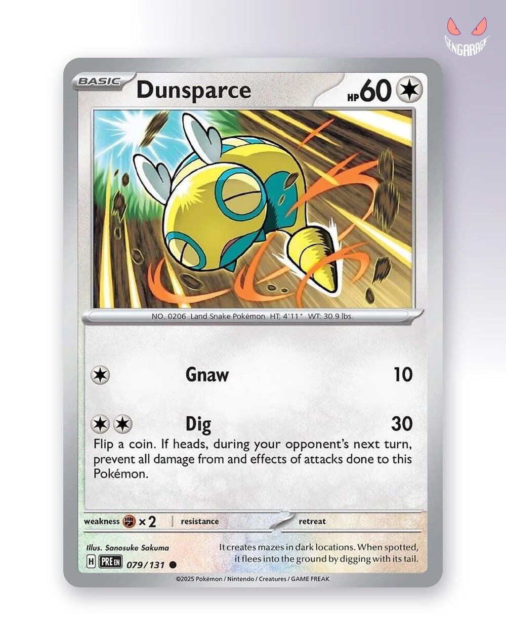 Dunsparce 79 [ES] [RH] [NM] - Prismatic Evolutions